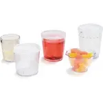 Dinex DXSWC1207, Ice Cream Sundae Dessert Dish, Plastic